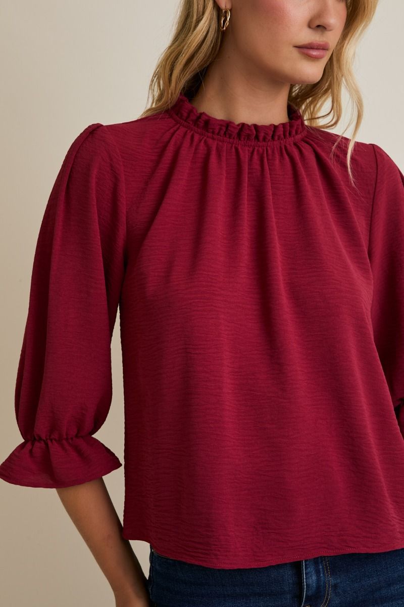 Jenna Ruffle Top