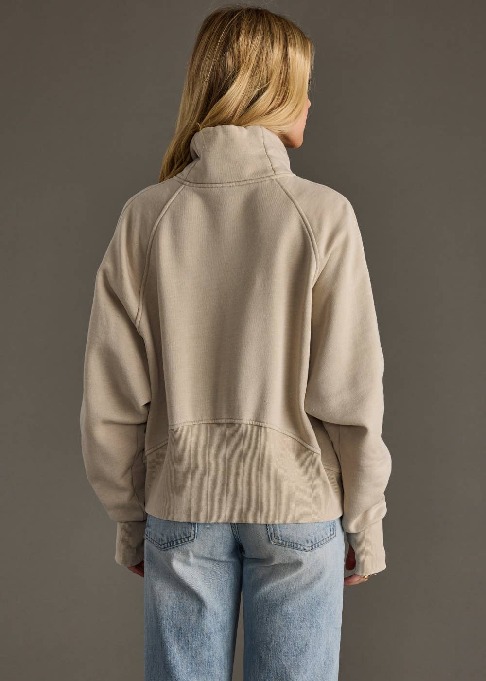 Kiera Quarter Zip Sweatshirt