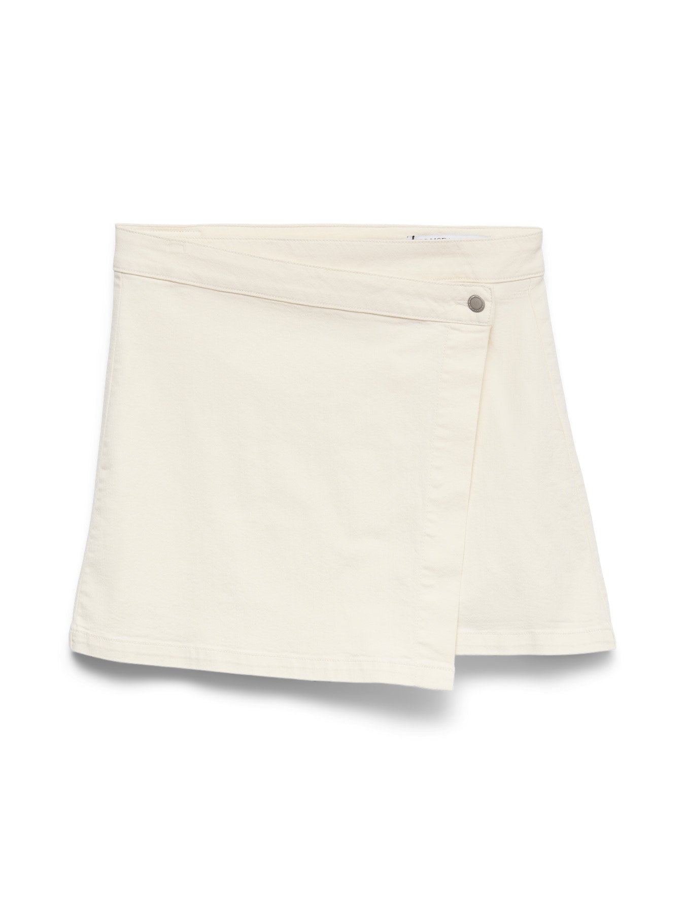 VMWILD BELLA MR SHORT WRAP CLR SKIRT - Snow White