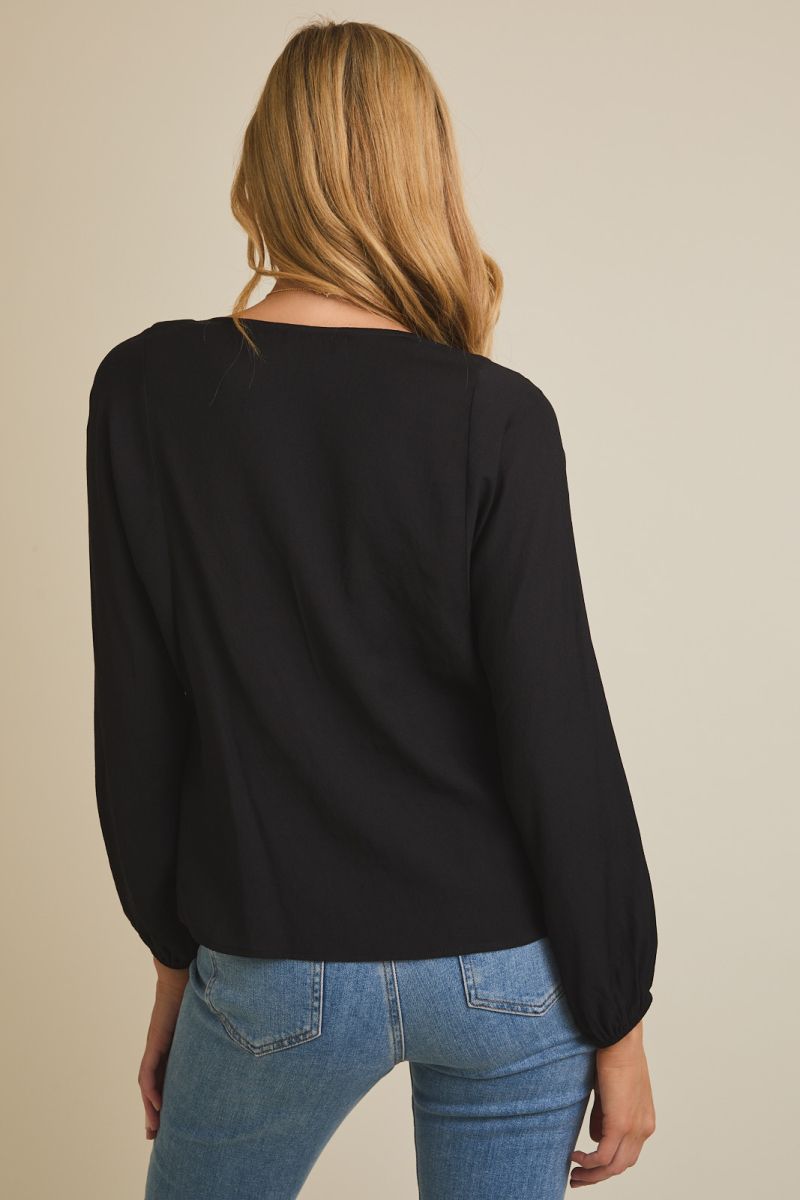 Lisa Lace Trim Top