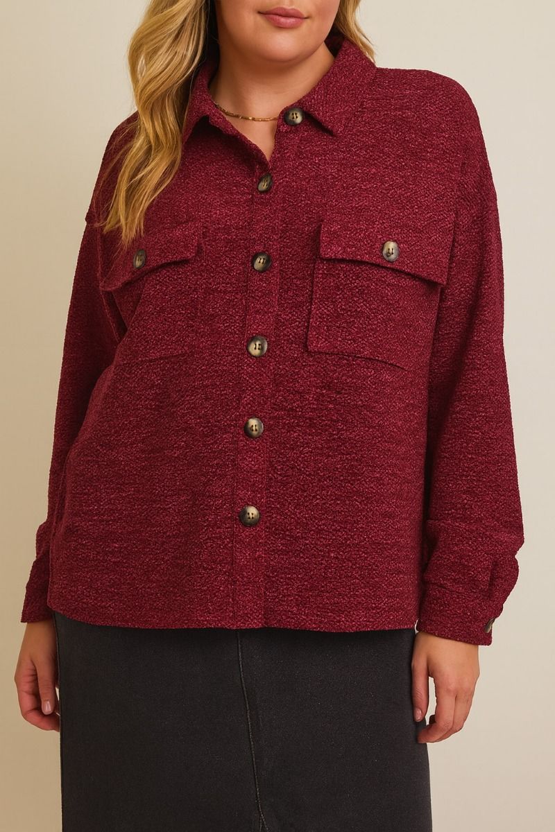 Michelle Tweed Shacket